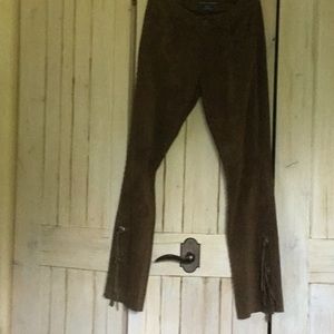 Suede western style boot pant by Ralph Lauren $50